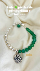 Pulsera Jade & Plata 950