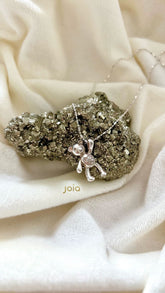 Collar Oso & Plata 950