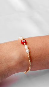 Pulsera protectora Roja