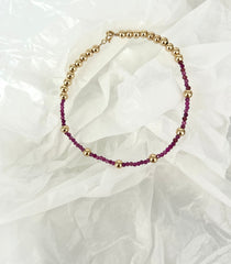Pulsera Rubí