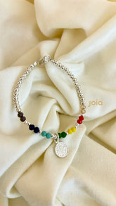 Pulsera Chakras & Plata 950