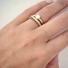 Anillo Perla