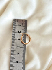 Argollas Renata S & Oro 18k