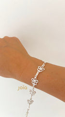 Pulsera Flora & Plata 950