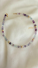 Pulsera Fluorita S & Goldfilled
