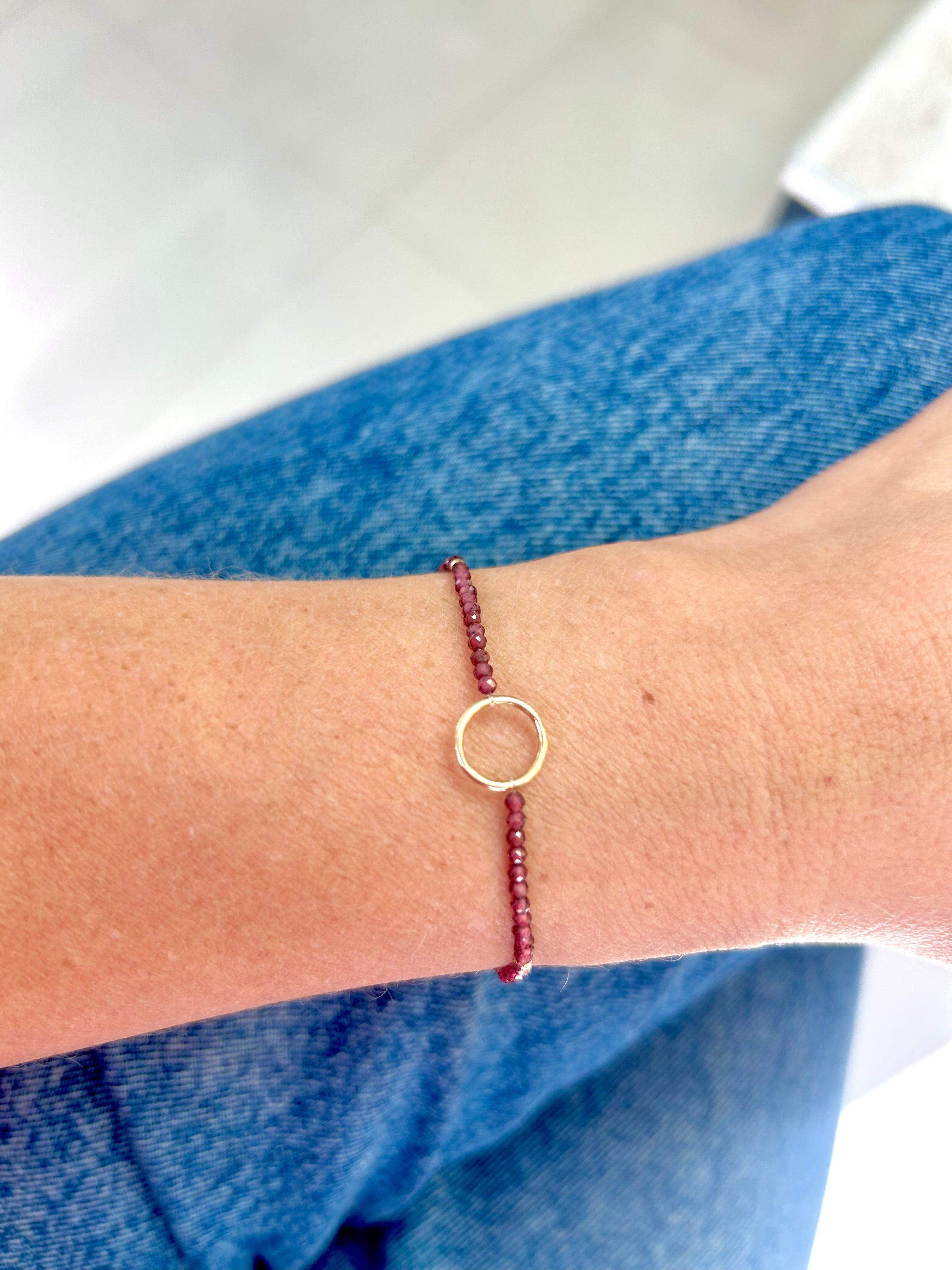 Pulsera Granate & Karma
