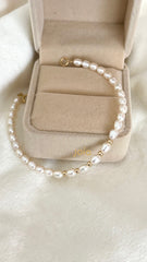 Pulsera Perlas S & Goldfilled