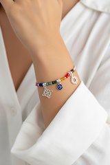 Outfit con Pulsera Chakras & Plata 950 - Opción A